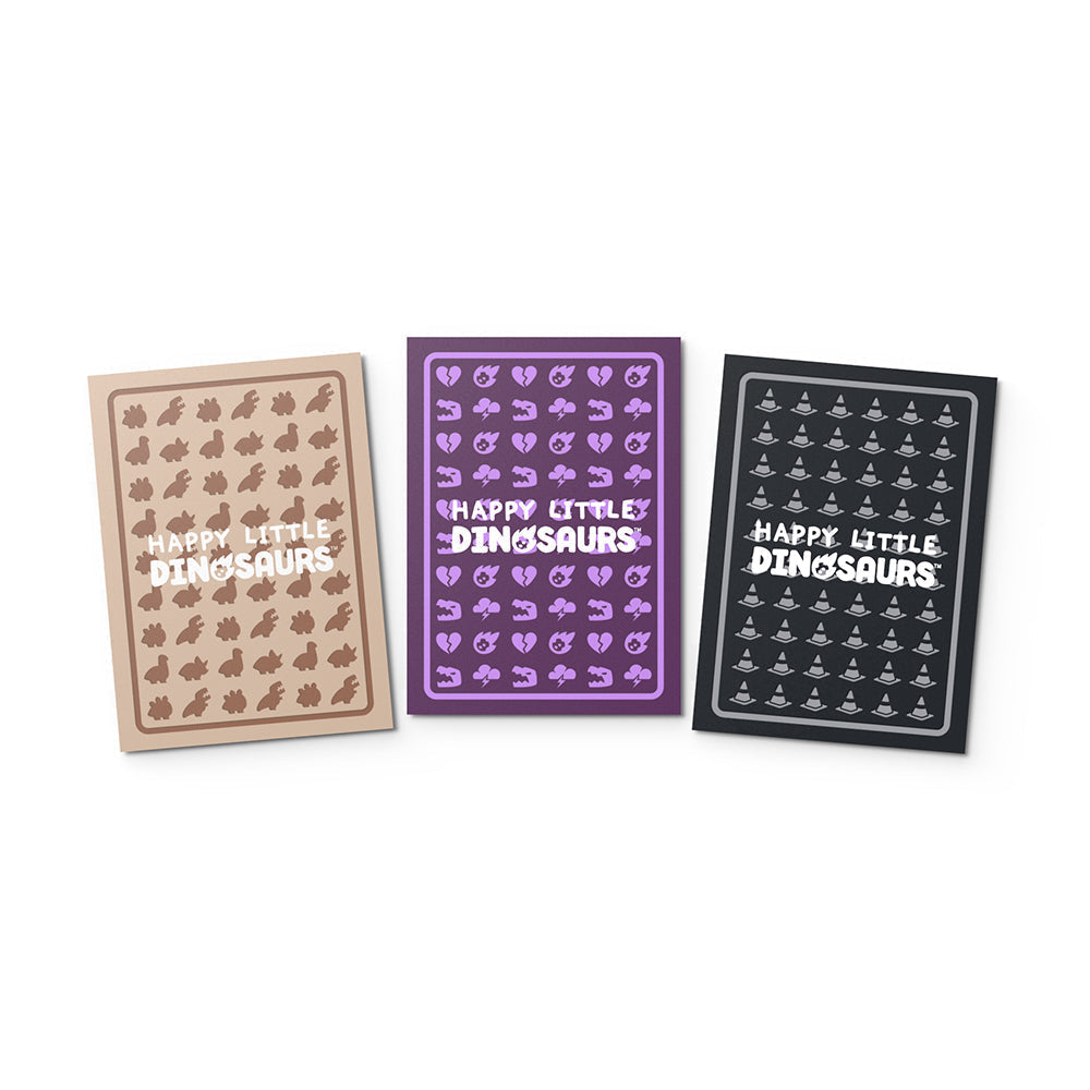 Happy Little Dinosaurs: Hazards Ahead Card Sleeves Unisex