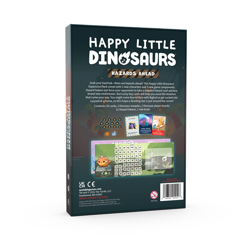 Happy Little Dinosaurs: Hazards Ahead Expansion Unisex