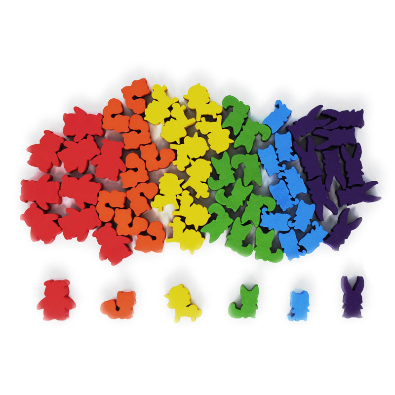 Here to Slay: 6-Class Meeple Set Unisex