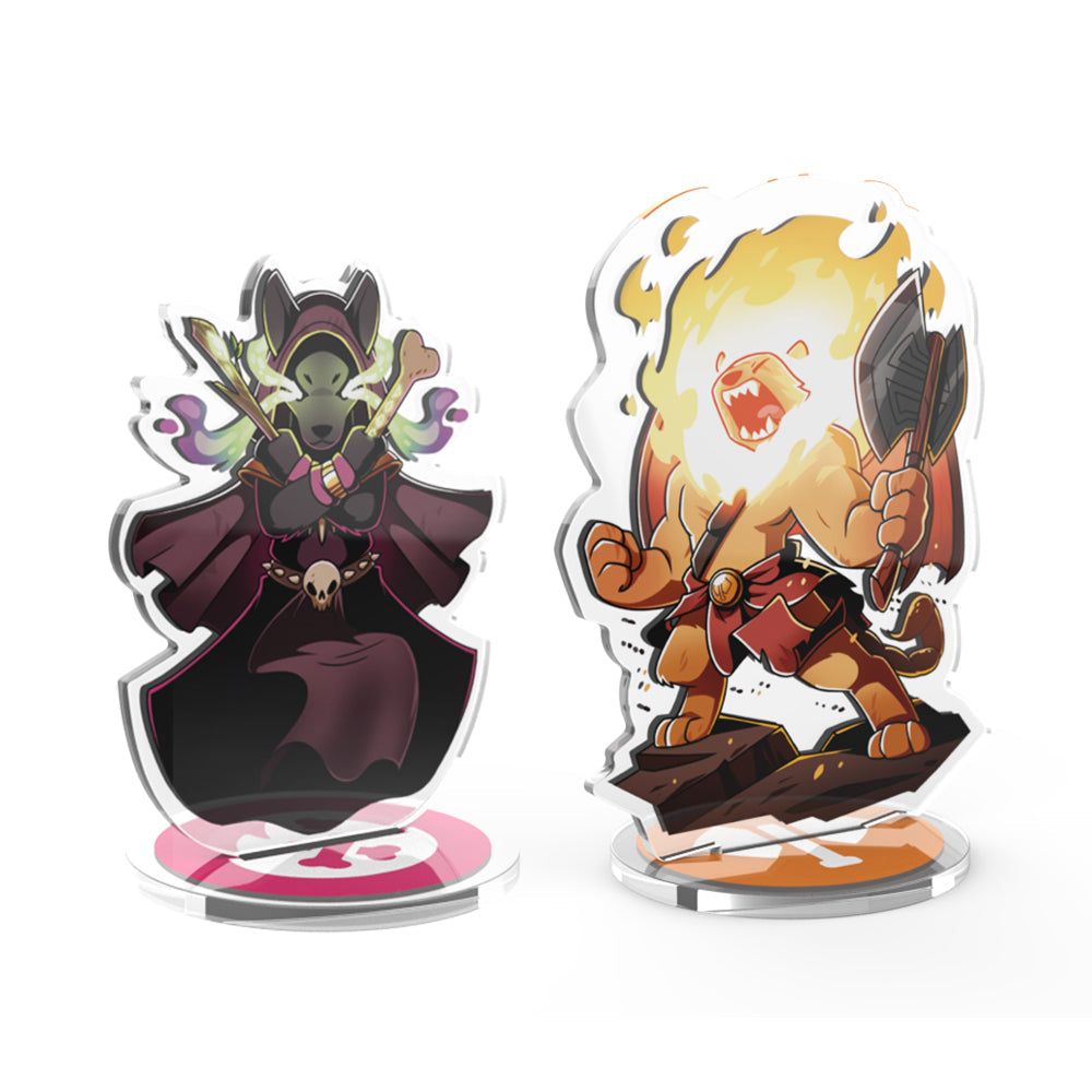 Here to Slay: Berserker & Necromancer Expansion Standee Set Unisex