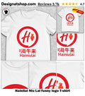 Hainilai Niu Lai funny logo shirt