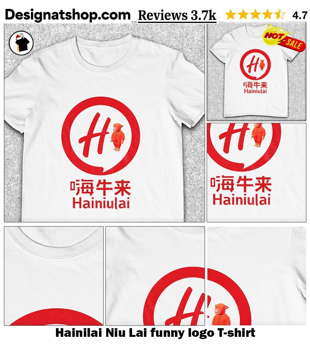 Hainilai Niu Lai funny logo shirt
