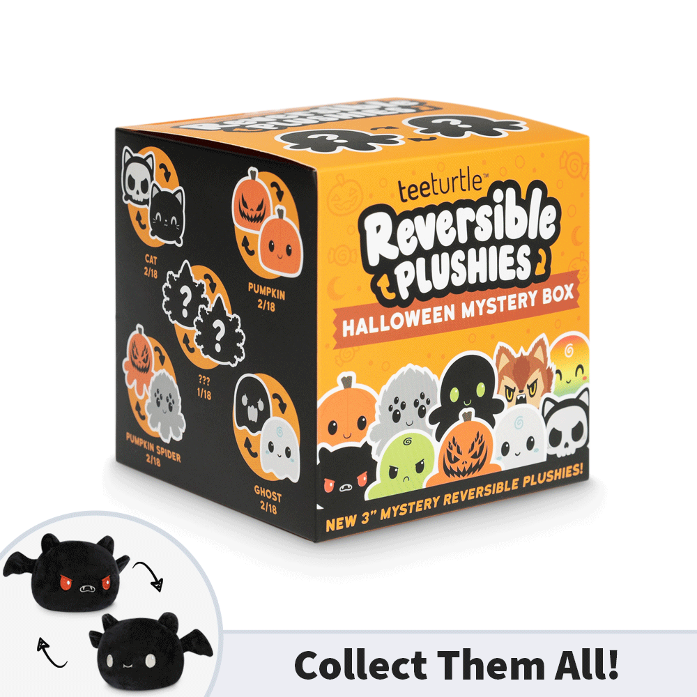 TeeTurtle Reversible Plushies Halloween Mystery Box Unisex