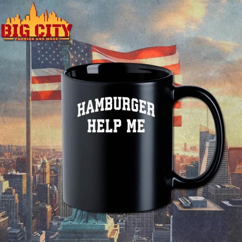 Hamburger Help Me Shirt Unisex