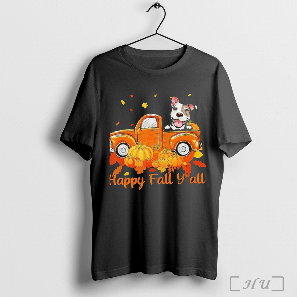 Happy Fall Yall Pitbull T Shirt Unisex