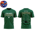 Hawaii Rainbow Warriors 2026 The Big West Credit Union 1 Champions Two Sided Shirt Unisex