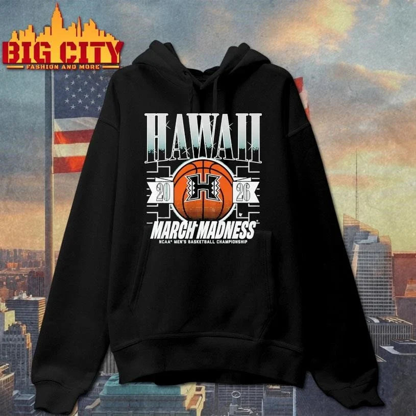 Hawaii Rainbow Warriors MBB 2026 March Madness Shirt Unisex