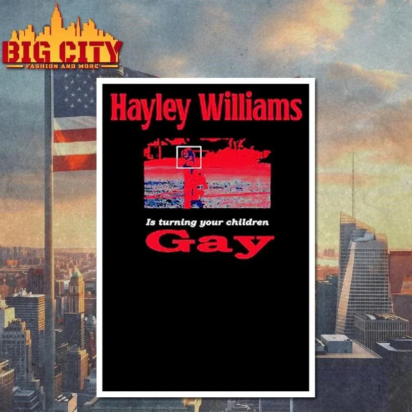 Hayley Williams Turning Your Children Gay Graphic Shirt Unisex