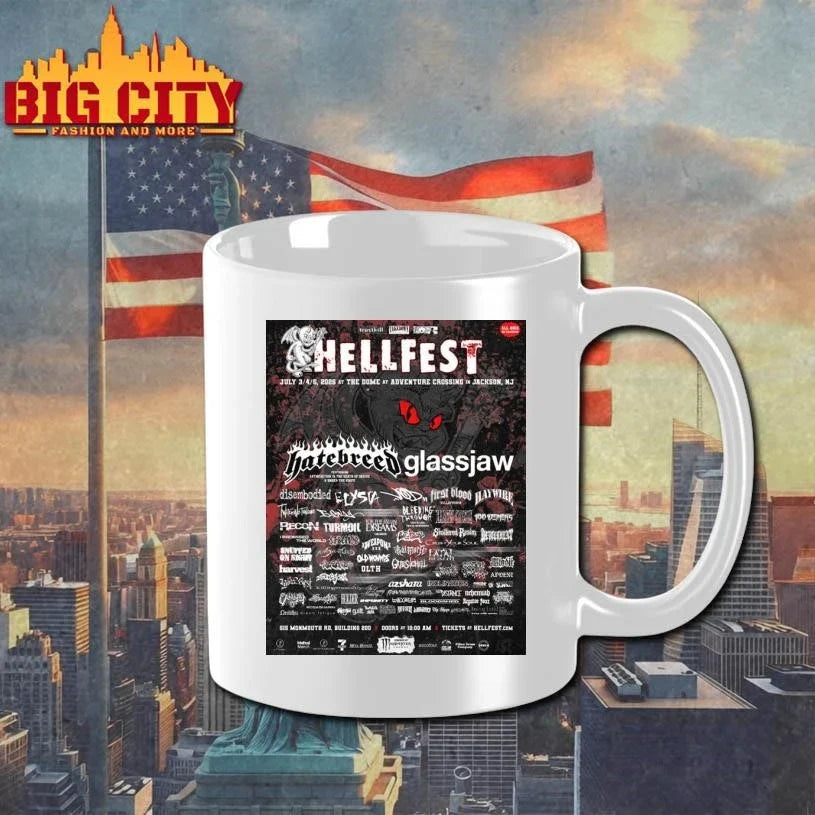 Hellfest Hardcore Festival 2026 Line Up Poster Shirt Unisex