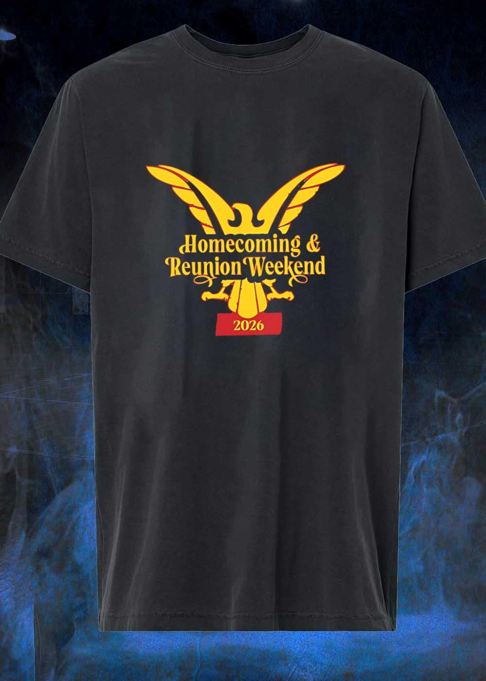 Homecoming and Reunion Weekend 2026 Eagle Logo T-Shirt