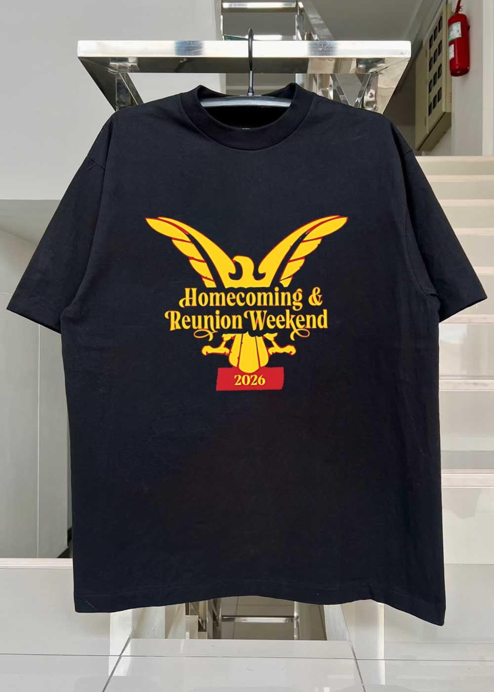 Homecoming and Reunion Weekend 2026 Eagle Logo T-Shirt