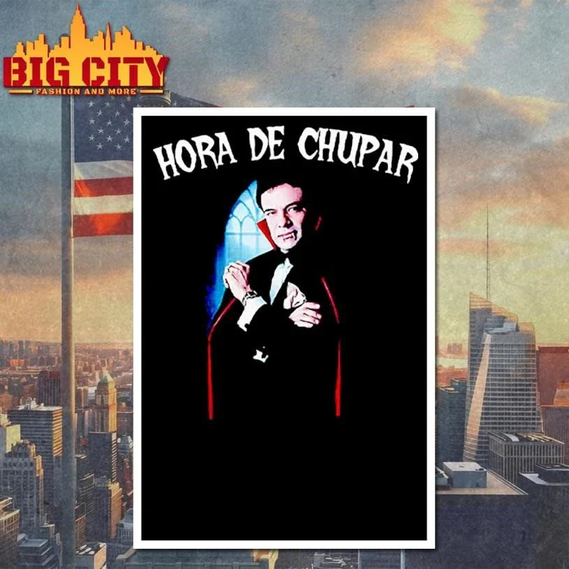 Hora De Chupar Count Dracula Graphic Shirt Unisex