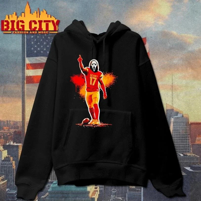 Hostface x Terry McLaurin Scary 17 Washington Commanders Football Combine Shirt Unisex