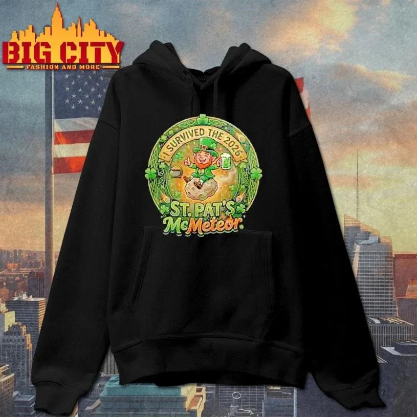 I Survived The St. Patricks Day 2026 Meteor Shirt Unisex