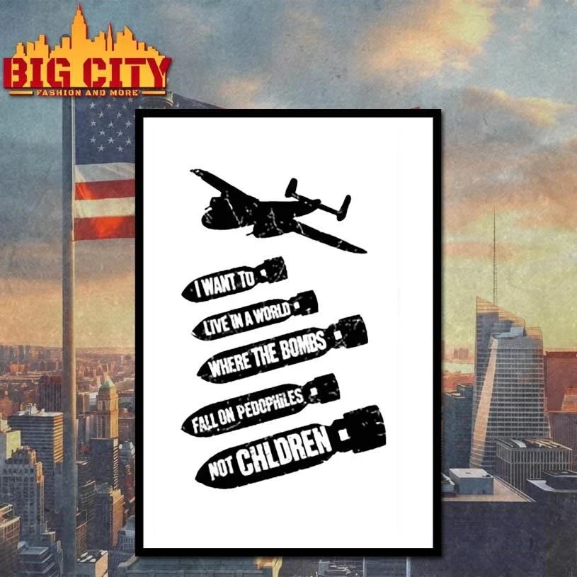 I Want To Live In A World Bomber Aircraft Shirt Unisex