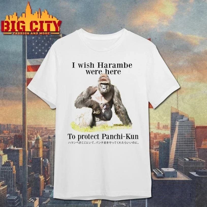 I Wish Harambe Were Here To Protect Panchi-Kun Unisex