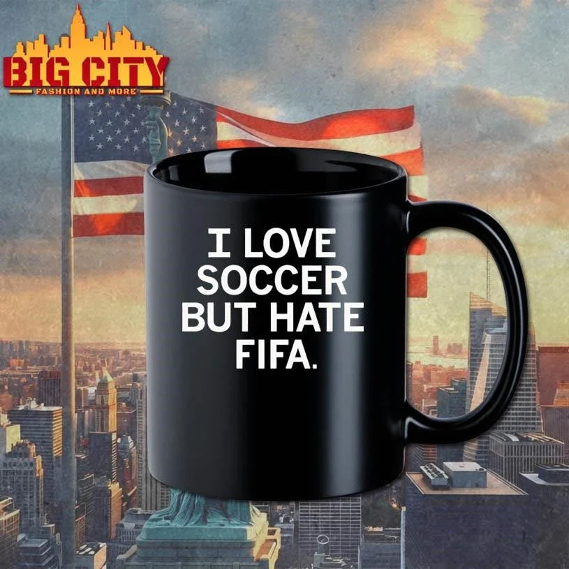 I love soccer but hate fifa shirt Unisex
