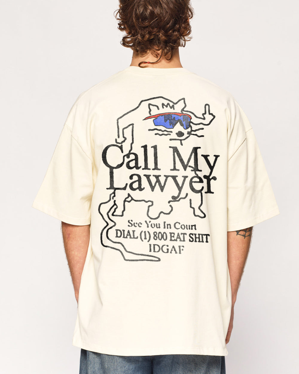 Call My Lawyer Oversized Tee Unisex