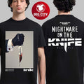 Ice Nine Kills X Scream 7 Nightmare On The Knife Part One Merch Psycho’s Only Two Sided Shirt