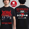 Ice Nine Kills X Scream 7 Nightmare On The Knife Part One Twisting The Knives Opening Knife Two Sided Shirt