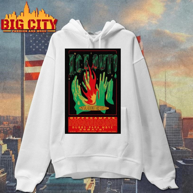 Ice Out Poster 3pm doors 4pm show Poster Shirt Unisex