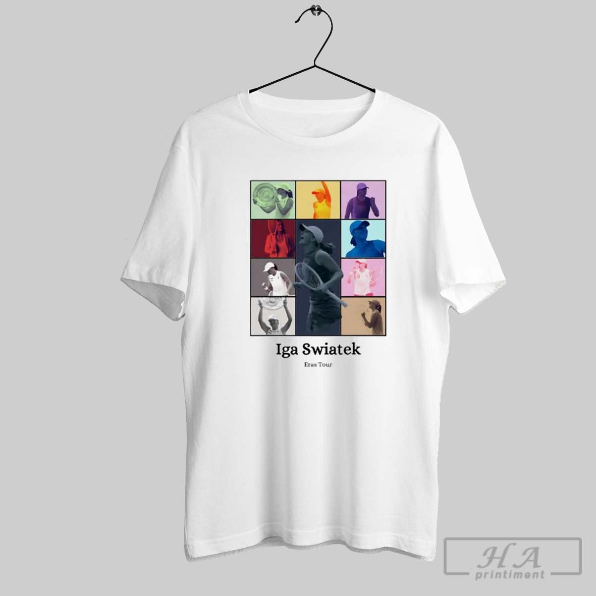 Iga Swiatek Eras Tour Player Collage Tennis Lovers Shir Unisex