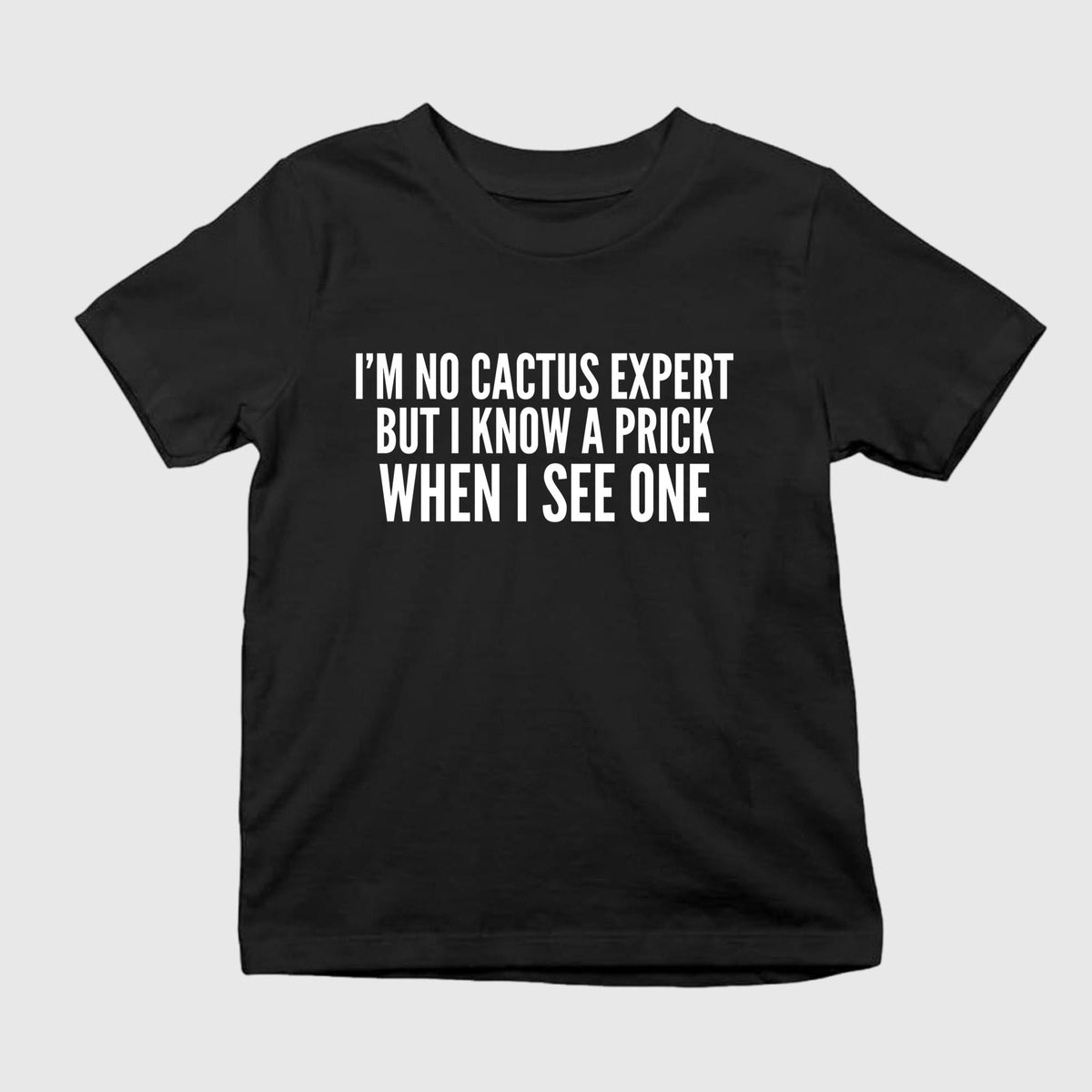 I’m No Cactus Expert But I Know A Prick When I See One Shirt