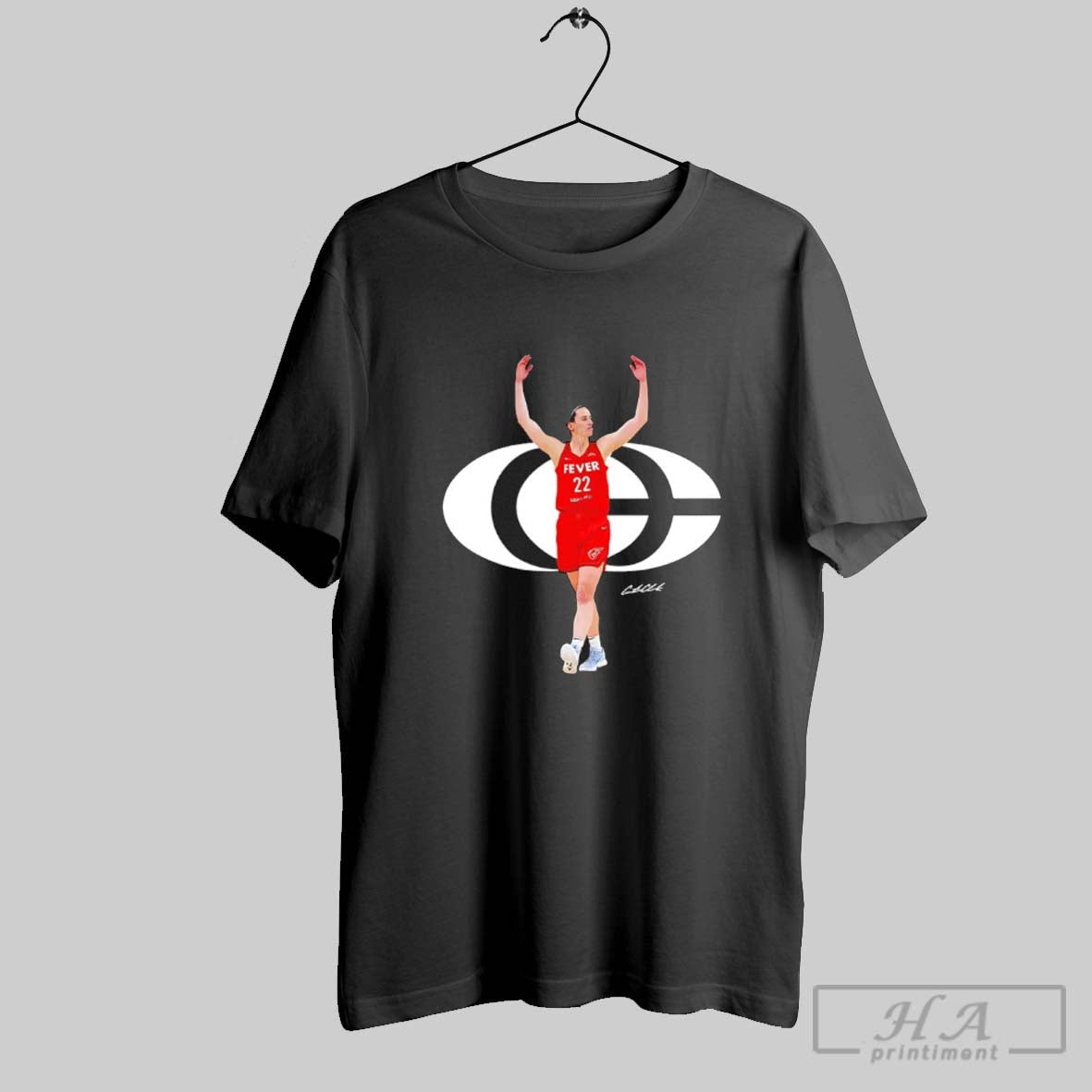 Indiana Fever Caitlin Clark Cc Logo Signature Unisex