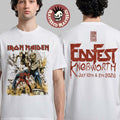 Iron Maiden Eddfest Knebworth 2026 Exclusive Merch On July 10 And 11 2026 Number of the Beast 50th Anniversary T-Shirt