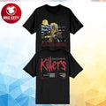 Iron Maiden Merch Store Killers 45 Tracklist Two Sided Shirt Unisex
