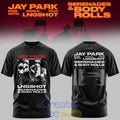 JAY PARK 2026 World Tour x LNGSHOT “Serenades & Body Rolls” Collection T-Shirt