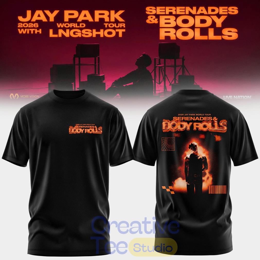 JAY PARK 2026 World Tour x LNGSHOT “Serenades & Body Rolls” Collection T-Shirt