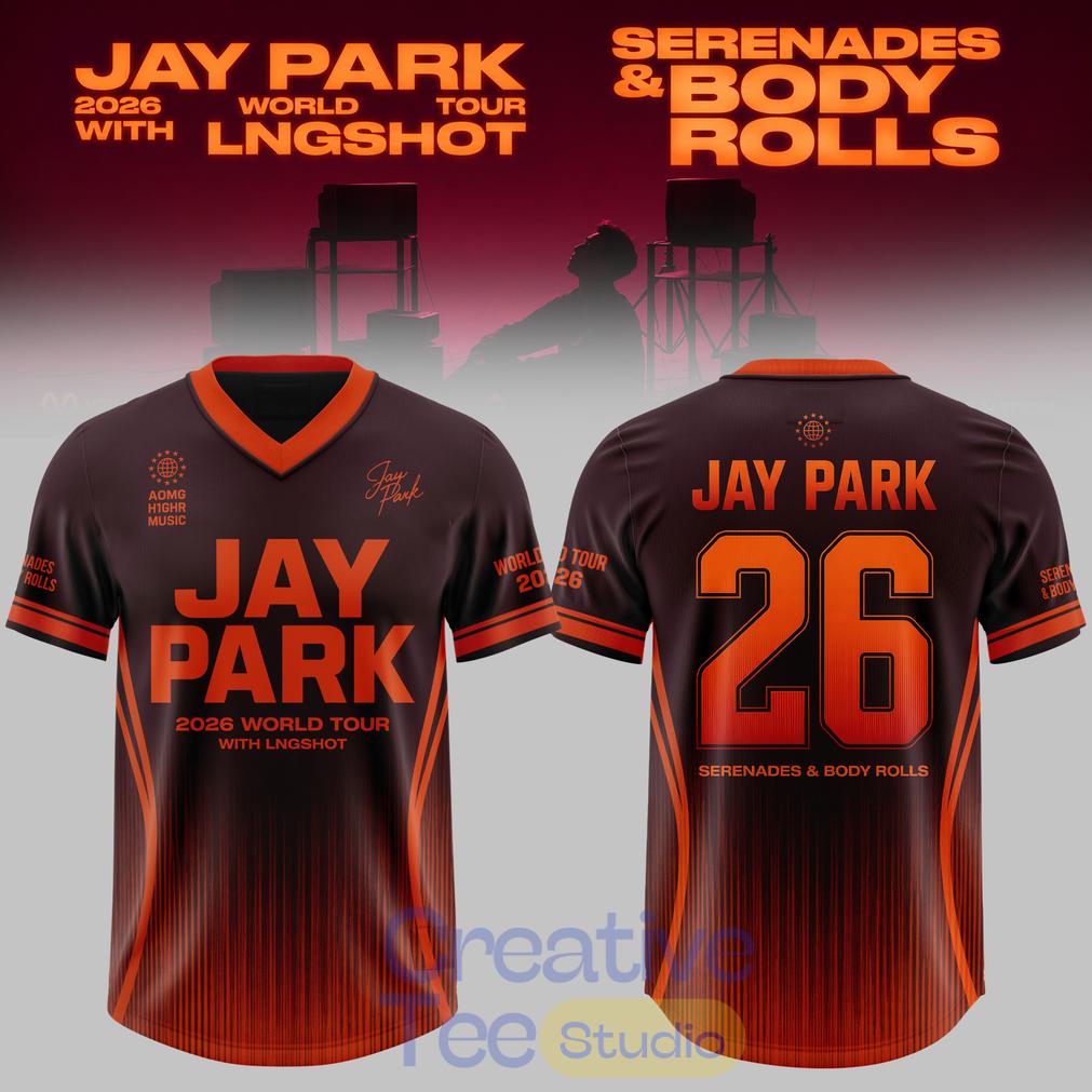 JAY PARK 2026 World Tour x LNGSHOT “Serenades & Body Rolls” Special Edition Football Jersey