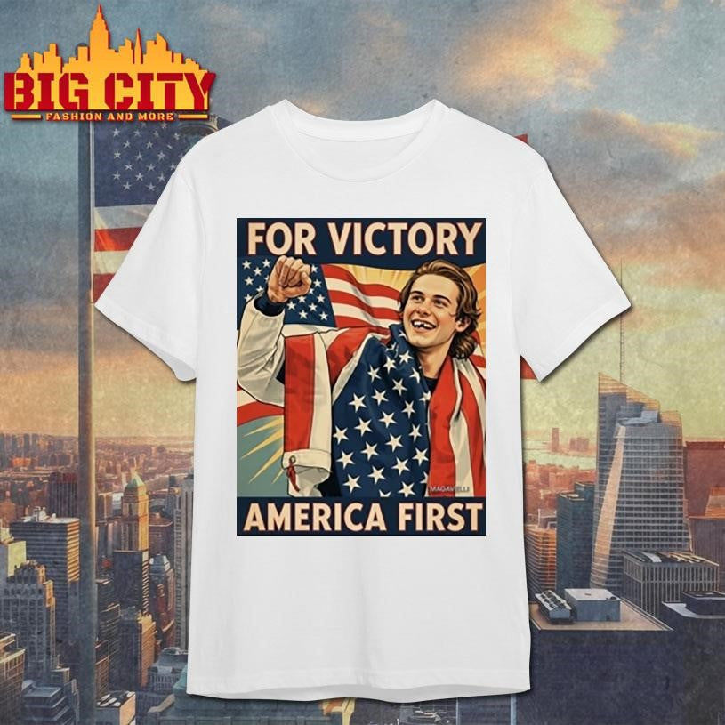 Jack Hughes Missing Teeth For Victory America First Shirt Unisex