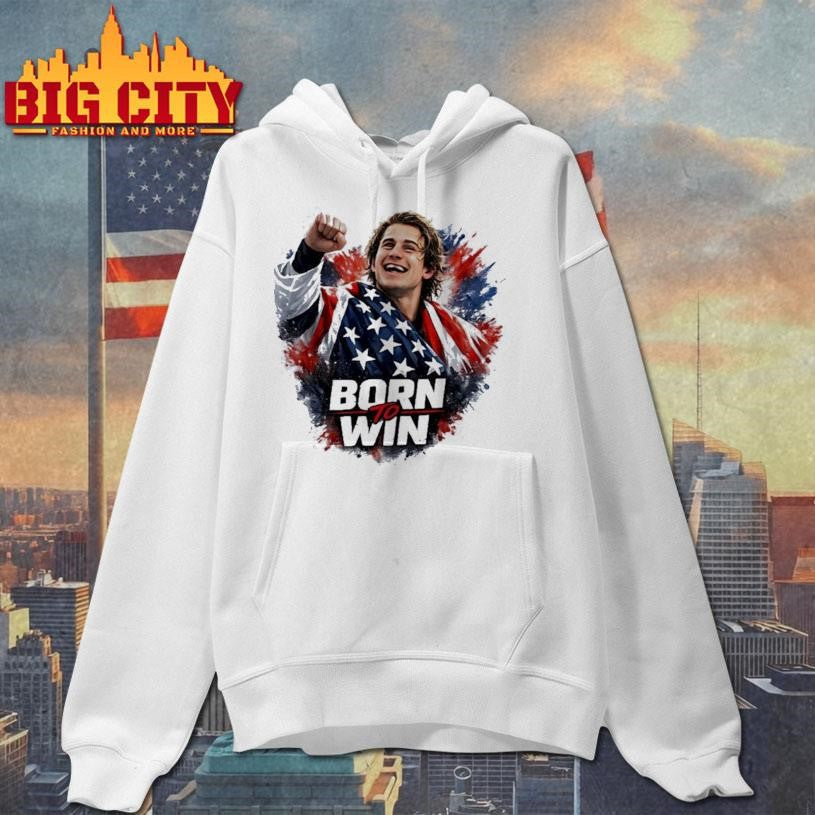 Jack Hughes Team USA Hockey born to win Shirt Unisex