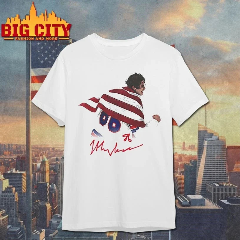 Jack Hughes USA Hockey Golden Goal 2026 Hockey signature Unisex