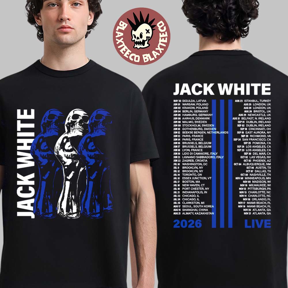 Jack White No Name Tour 2026 Merch Frozen Charlotte T-Shirt