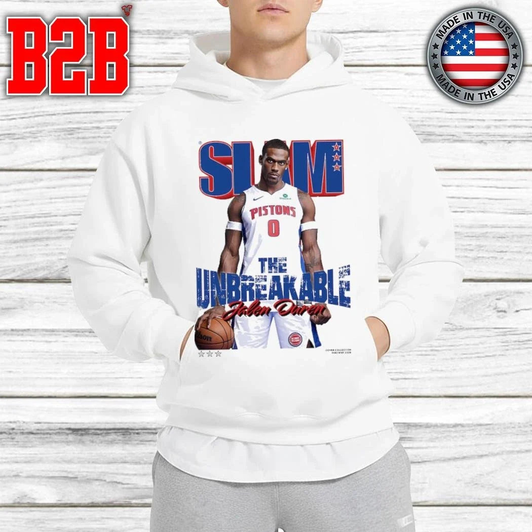 Jalen Duren Detroit Pistons SLAM Cover Shirt Unisex