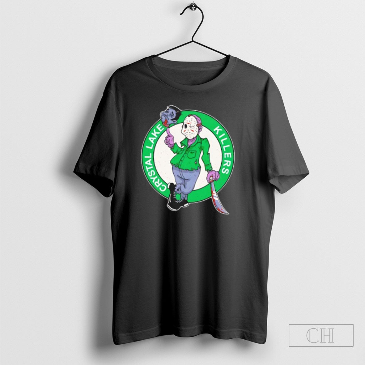 Jason Voorhees X Boston Celtics Crystal Lake Killers Logo Shirt Unisex