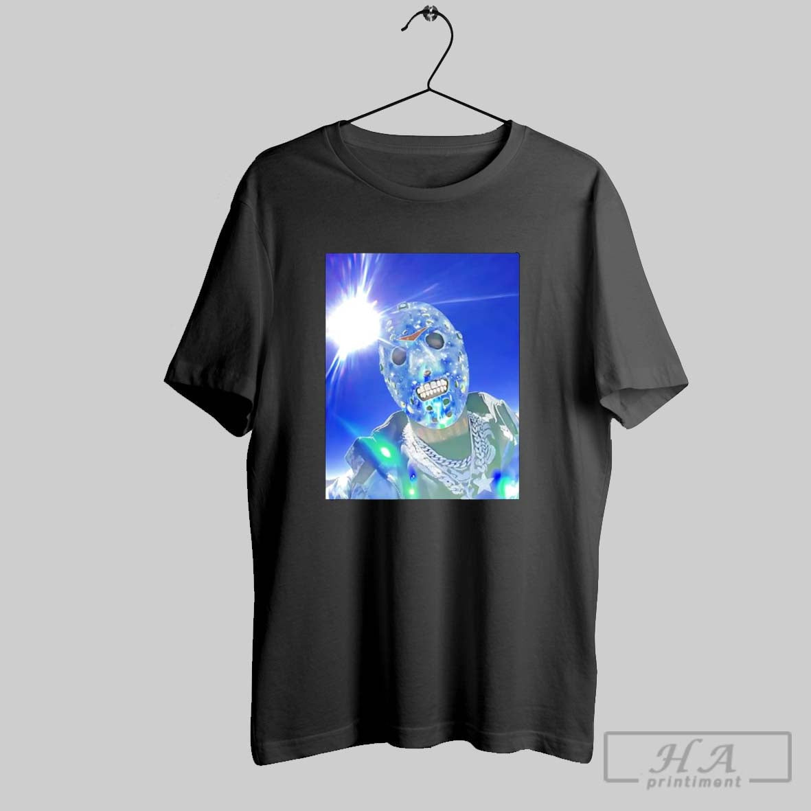 Jason Voorhees Smile Twinkle Retro Street Style Halloween Character Unisex