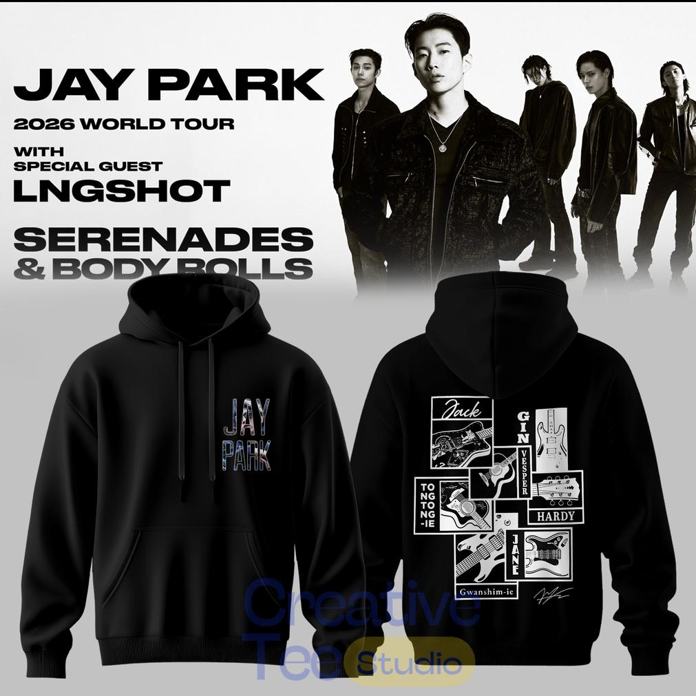 Jay Park World Tour 2026 Serenades & Body Rolls Special Hoodie