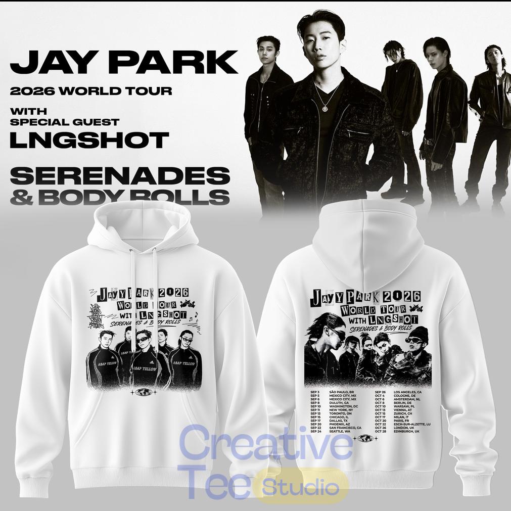 Jay Park World Tour 2026 Serenades & Body Rolls Special Hoodie