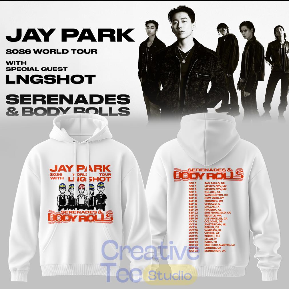 Jay Park World Tour 2026 Serenades & Body Rolls Special Hoodie
