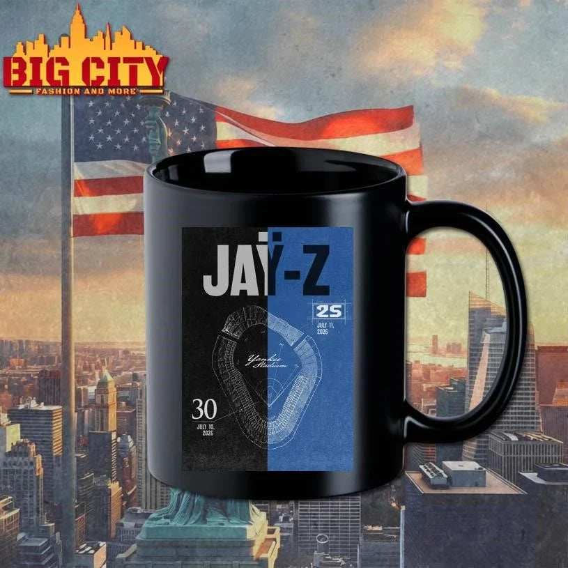 Jay Z 2 Night Celebration Reasonable Doubt And The Blueprint Iconic Album Turning Yankee Stadium 2026 Poster Shirt
