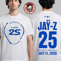 Jay Z 25 The Blueprint 2026 Yankee Stadium Concert Night 2 Merch Tee On July 11 2026 T-Shirt