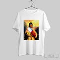 Jesus Embracing Giant Pill Vintage Christian Funny Graphic Unisex