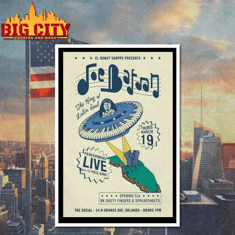 Joe Bataan 3-19-2026 Orlando FL Poster Shirt Unisex