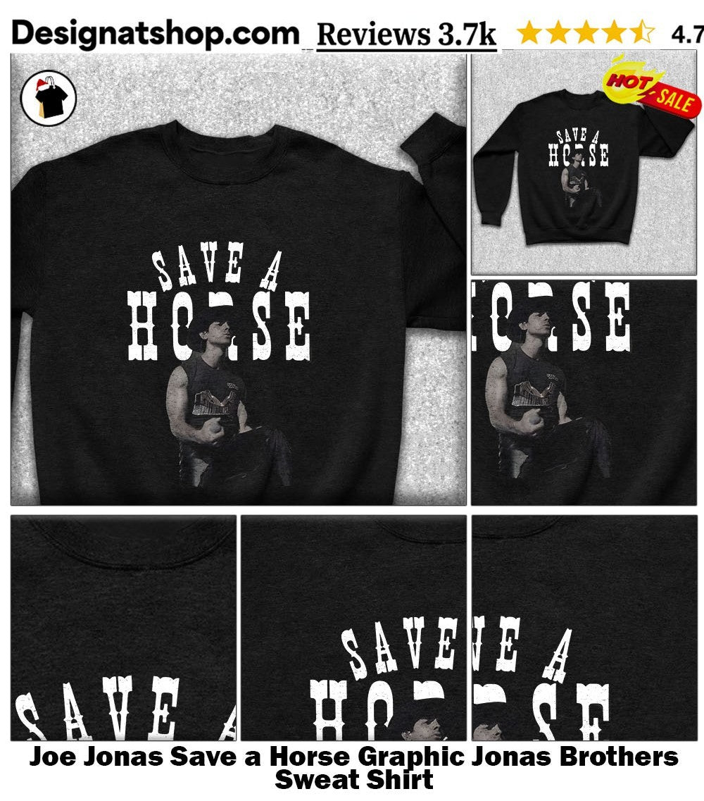 Joe Jonas Save a Horse Graphic Jonas Brothers shirt