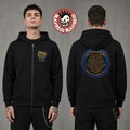 Judas Priest Faithkeepers Europe UK Summer 2026 Tour Merch Gold Wings Itin Zip Up Hoodie