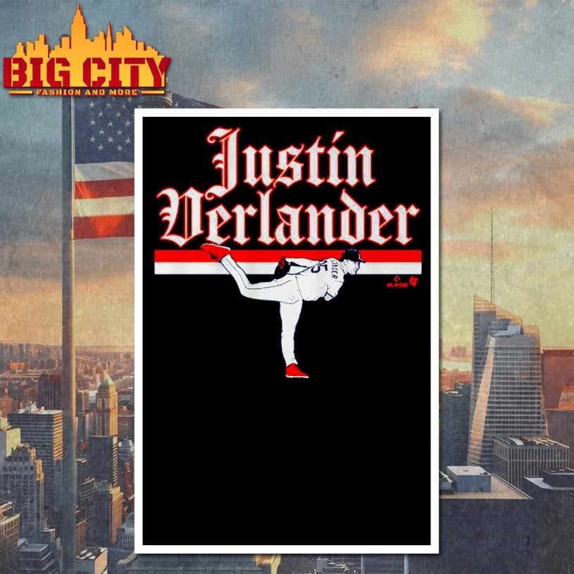 Justin Verlander Detroit Ace Pose Shirt Unisex